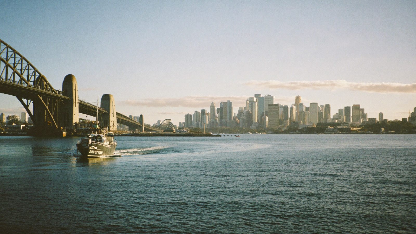 Australian city skyline
